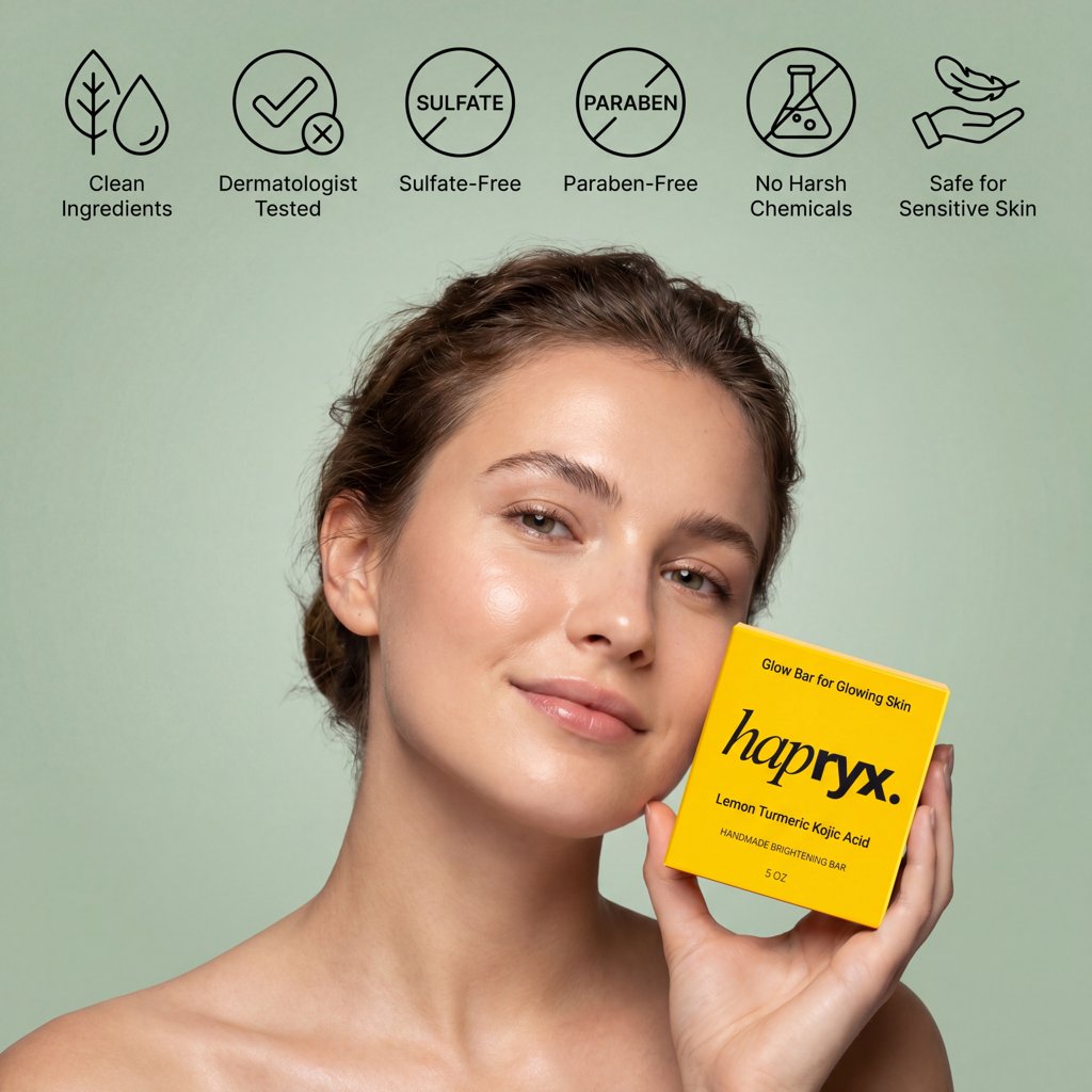 Clinical Lemon Turmeric & Kojic Acid Brightening Soap Bar