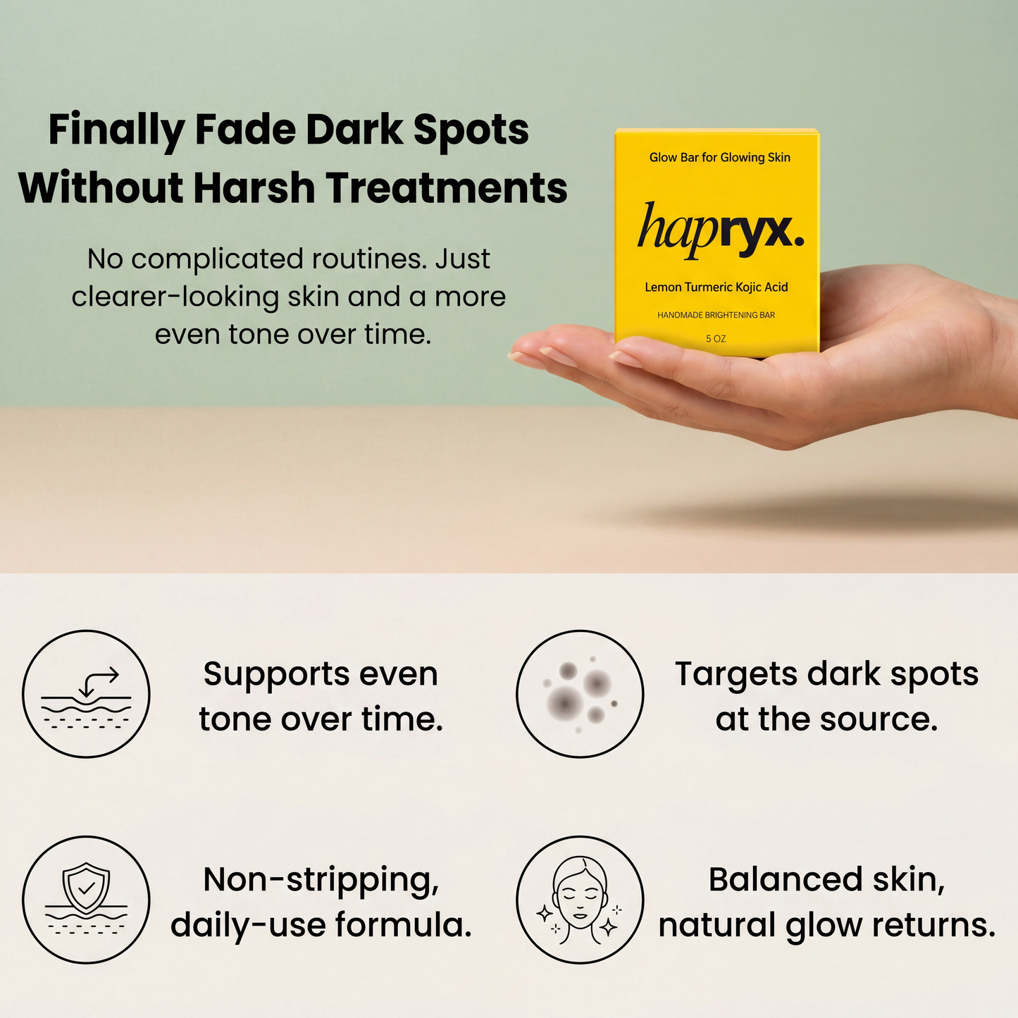 Clinical Lemon Turmeric & Kojic Acid Brightening Soap Bar